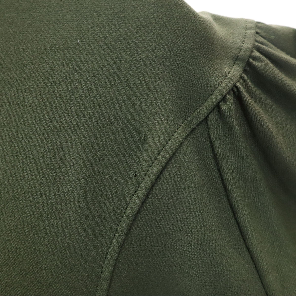 Christian Dior クリスチャンディオール 90s オールド 長袖 シャツ L カーキ レディース