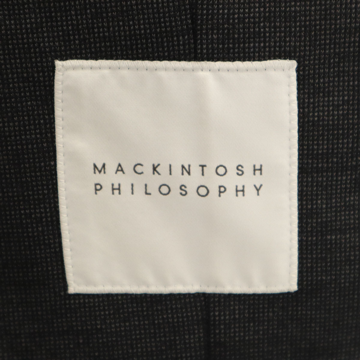MACKINTOSH PHILOSOPHY マッキントッシュフィロソフィー テーラードジャケット 40 グレー系 メンズ