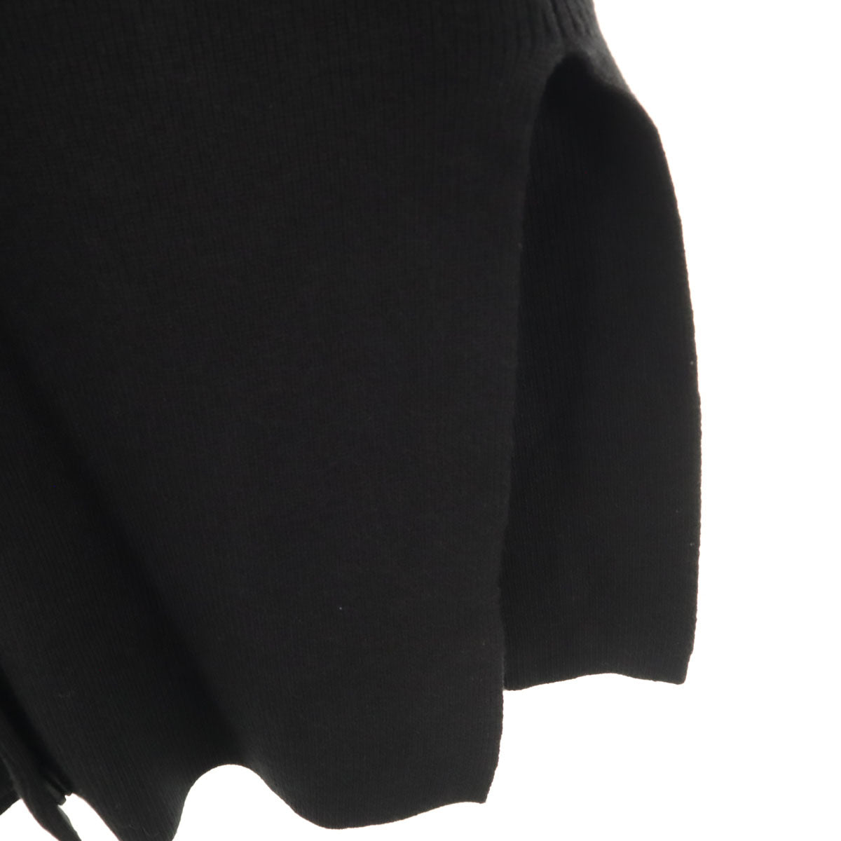 AMERI UNDRESSED アメリ ニットベスト M ブラック レディース