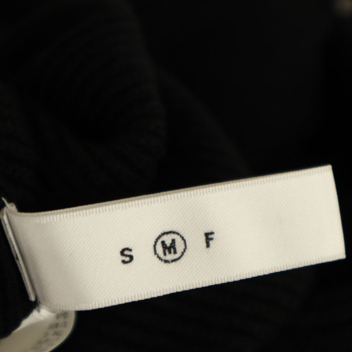 AMERI UNDRESSED アメリ ニットベスト M ブラック レディース