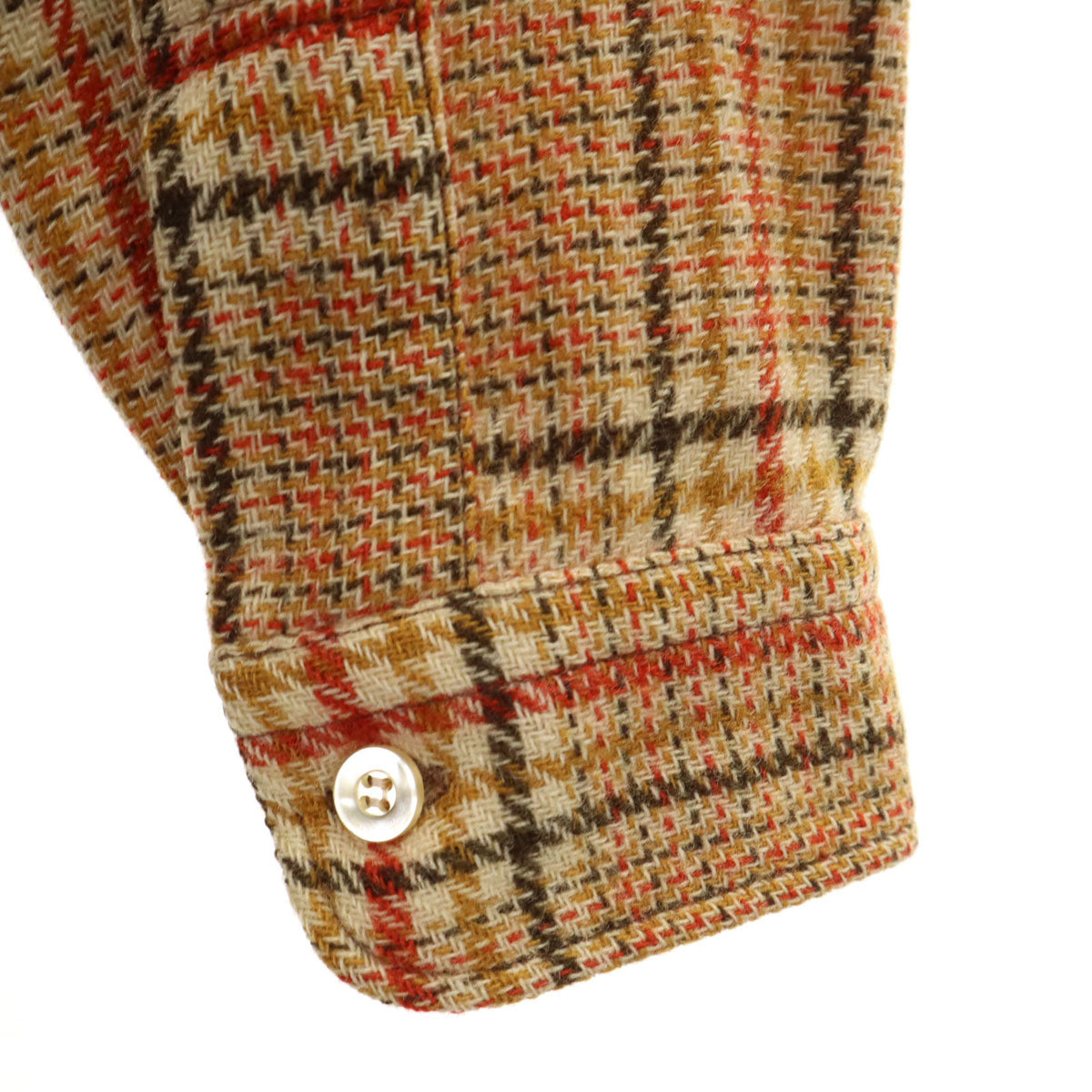 PENDLETON ペンドルトン 60s 70s ヴィンテージ 長袖 ウールシャツ L ブラウン系 レディース