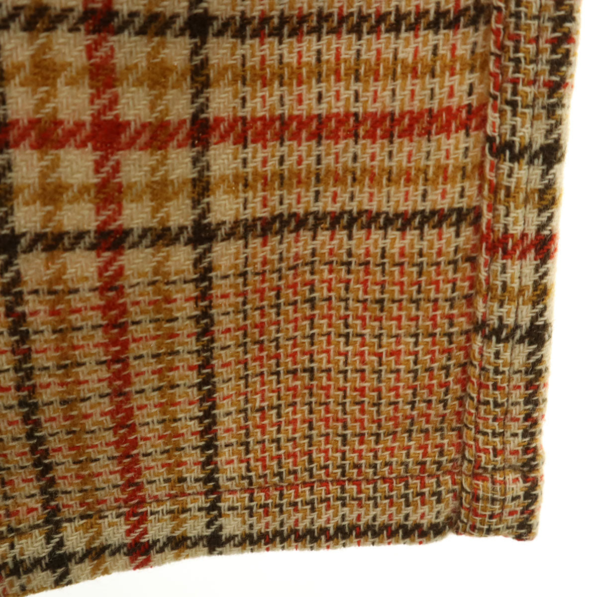 PENDLETON ペンドルトン 60s 70s ヴィンテージ 長袖 ウールシャツ L ブラウン系 レディース