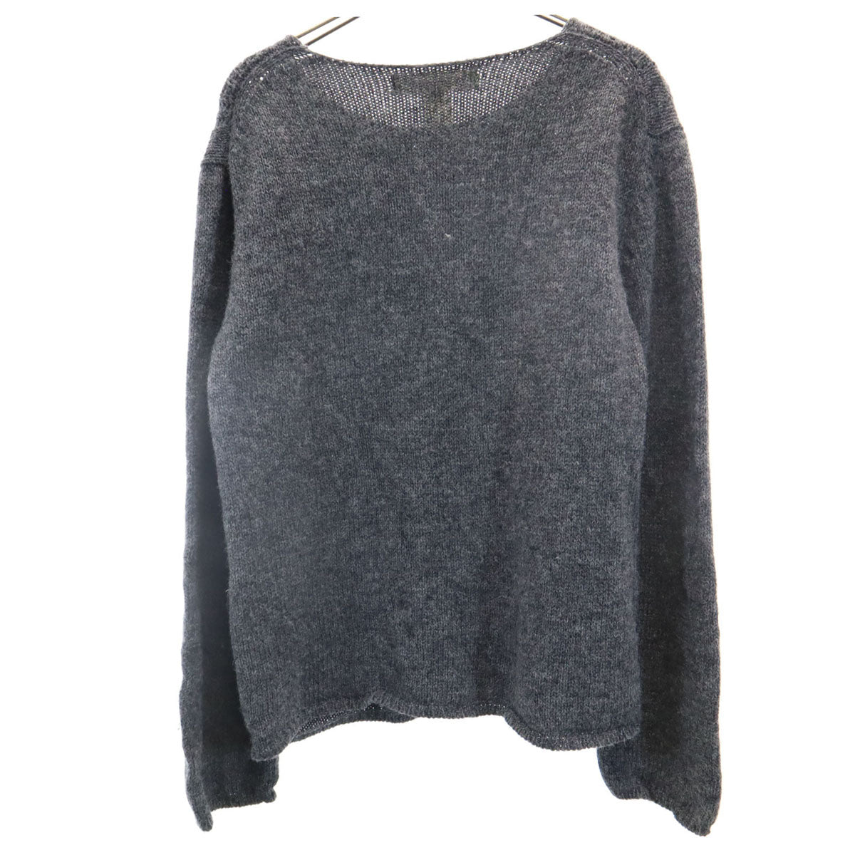 COMME des GARCONS SHIRT コムデギャルソンシャツ 日本製 ウール 長袖 セーター XS グレー ニット メンズ