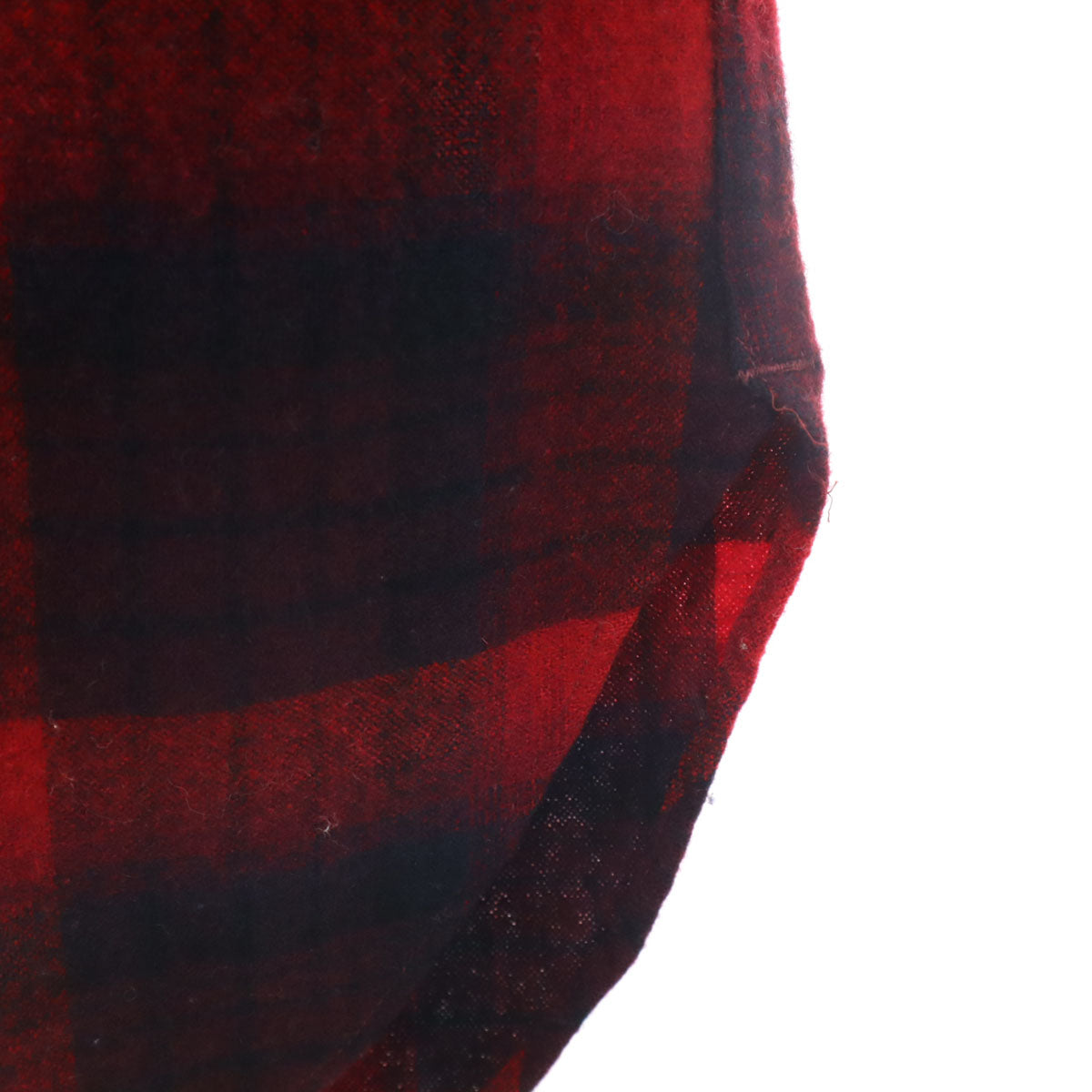 PENDLETON ペンドルトン 70s USA製 ウール ヴィンテージ チェック柄 長袖 シャツ 16 赤系 メンズ