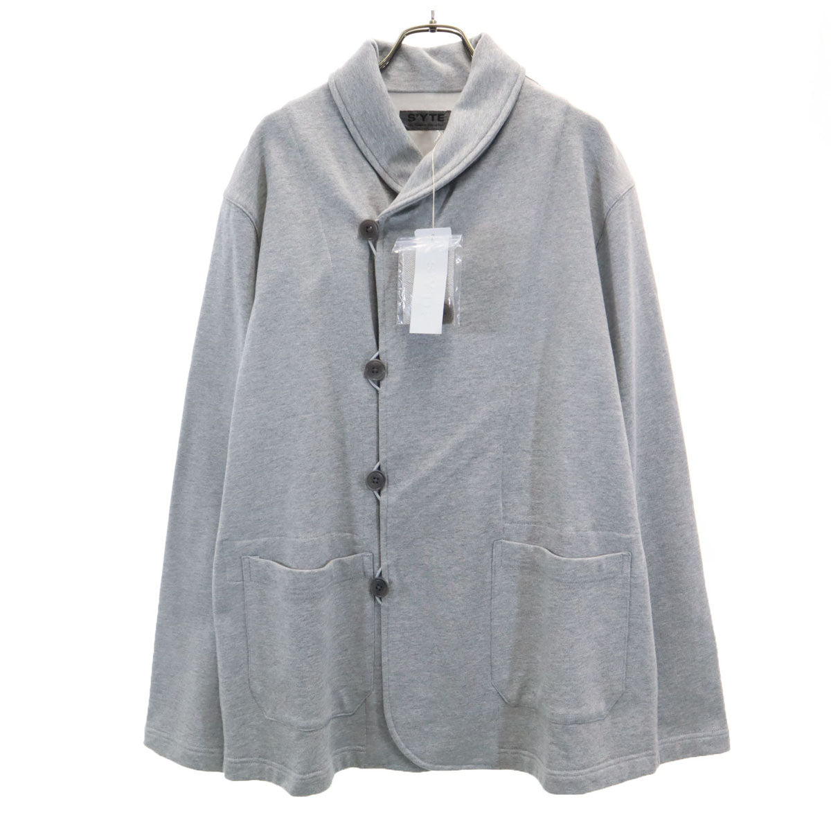 未使用 S'YTE サイト スウェット ジャケット 3 グレー メンズ