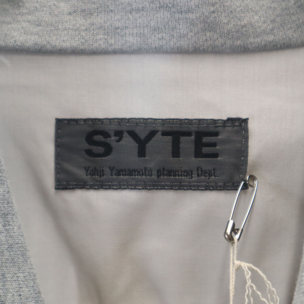 未使用 S'YTE サイト スウェット ジャケット 3 グレー メンズ