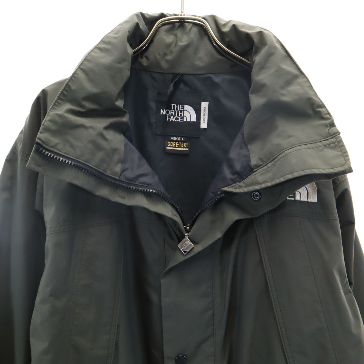 THE NORTH FACE ノースフェイス ナイロンジャケット L カーキ NP-2601 アウトドア GORE-TEX メンズ