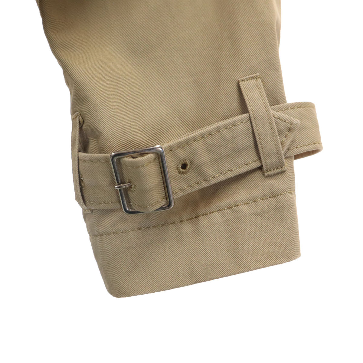 tricot COMME des GARCONS トリコットコムデギャルソン 2009年 日本製 7分袖 ショート トレンチコート M ベージュ レディース