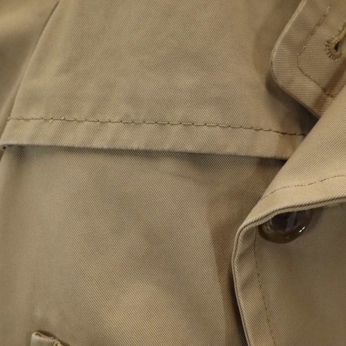 tricot COMME des GARCONS トリコットコムデギャルソン 2009年 日本製 7分袖 ショート トレンチコート M ベージュ レディース