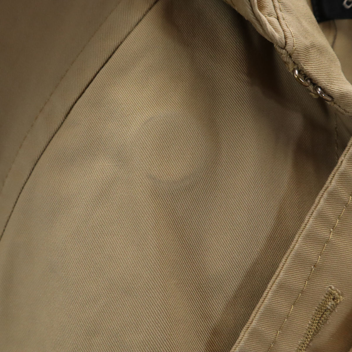 tricot COMME des GARCONS トリコットコムデギャルソン 2009年 日本製 7分袖 ショート トレンチコート M ベージュ レディース