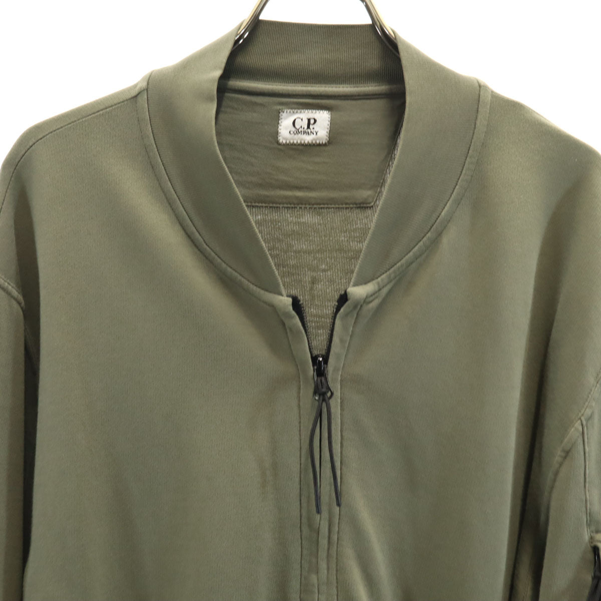 C.P.Company シーピーカンパニー イタリア製 天竺ジャージー ブルゾン XL カーキ ジャケット フライト メンズ