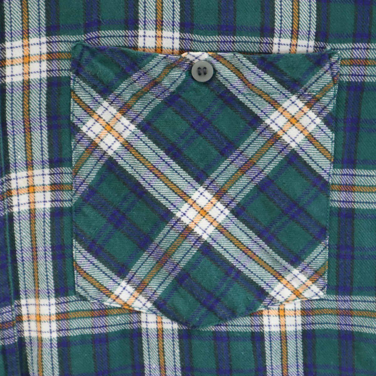 GAP ギャップ 90s オールド チェック柄 長袖 シャツ L グリーン系 メンズ