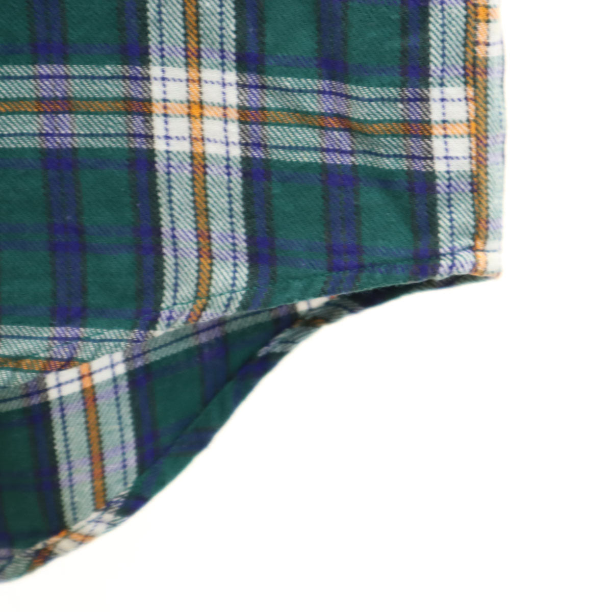 GAP ギャップ 90s オールド チェック柄 長袖 シャツ L グリーン系 メンズ