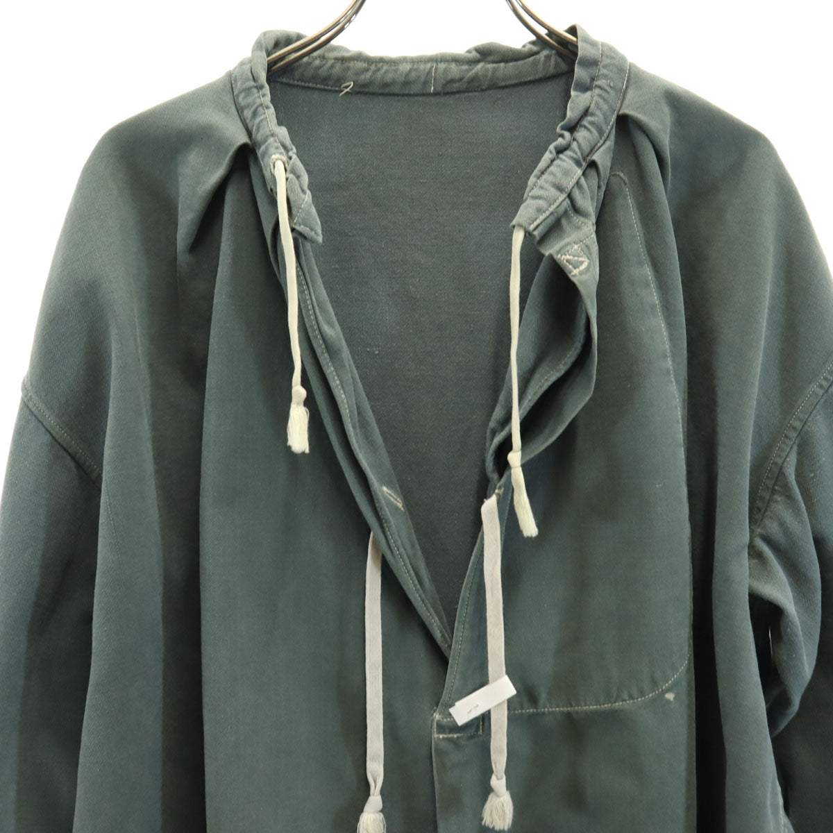 SWISS ARMY スイス軍 40s 50s 長袖 マウンテン スモック Tシャツ カーキ メンズ