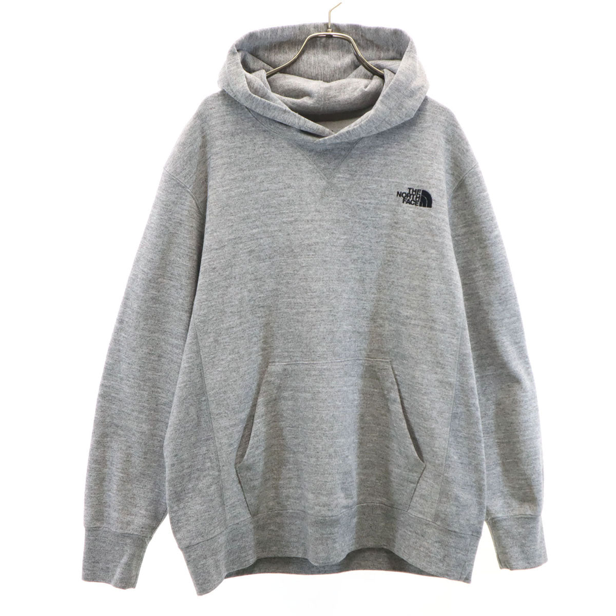 THE NORTH FACE ザノースフェイス 長袖 スウェットパーカー XL グレー アウトドア NT11953 メンズ