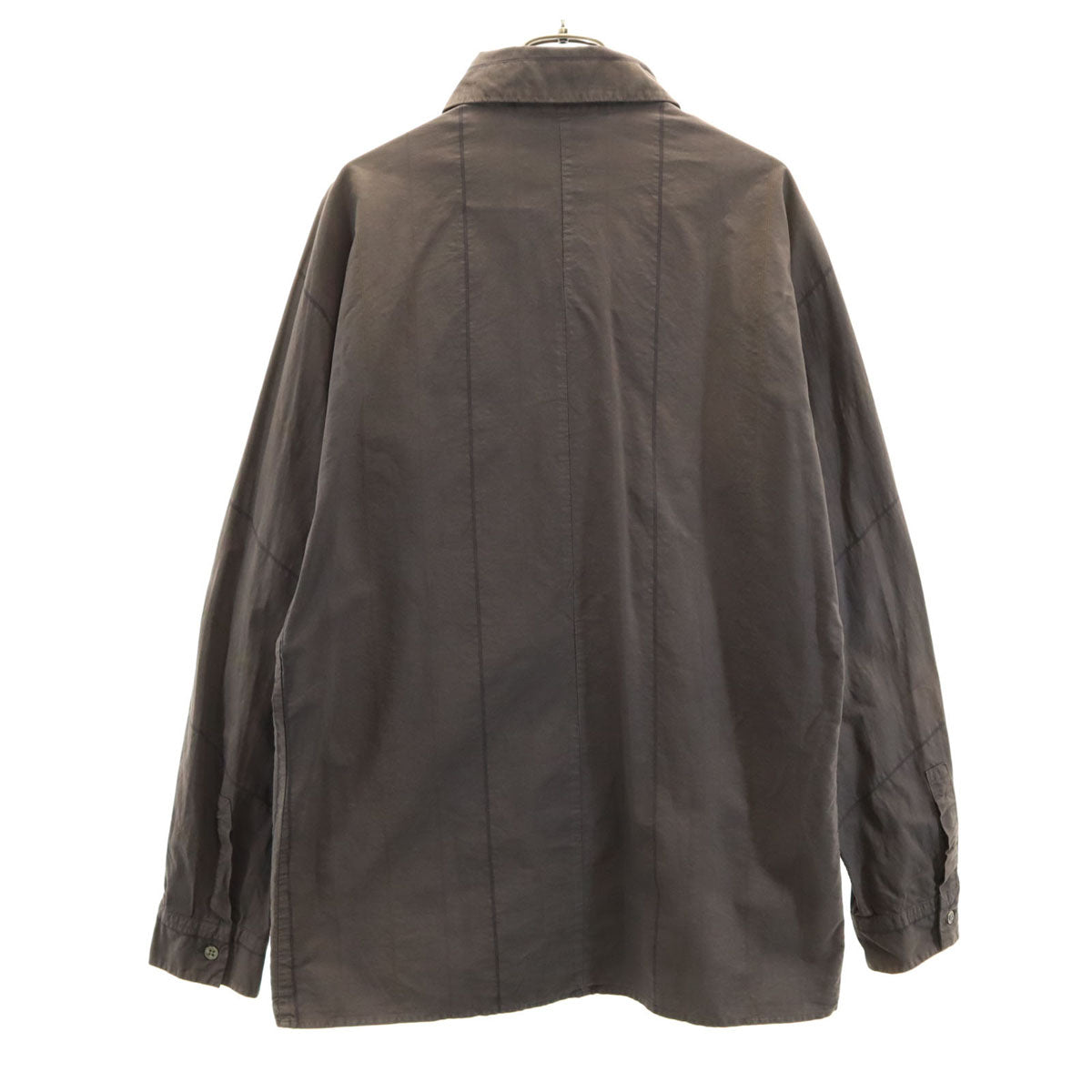 STEPHAN SCHNEIDER ステファンシュナイダー 日本製 長袖 コットンシャツ 5 チャコール メンズ