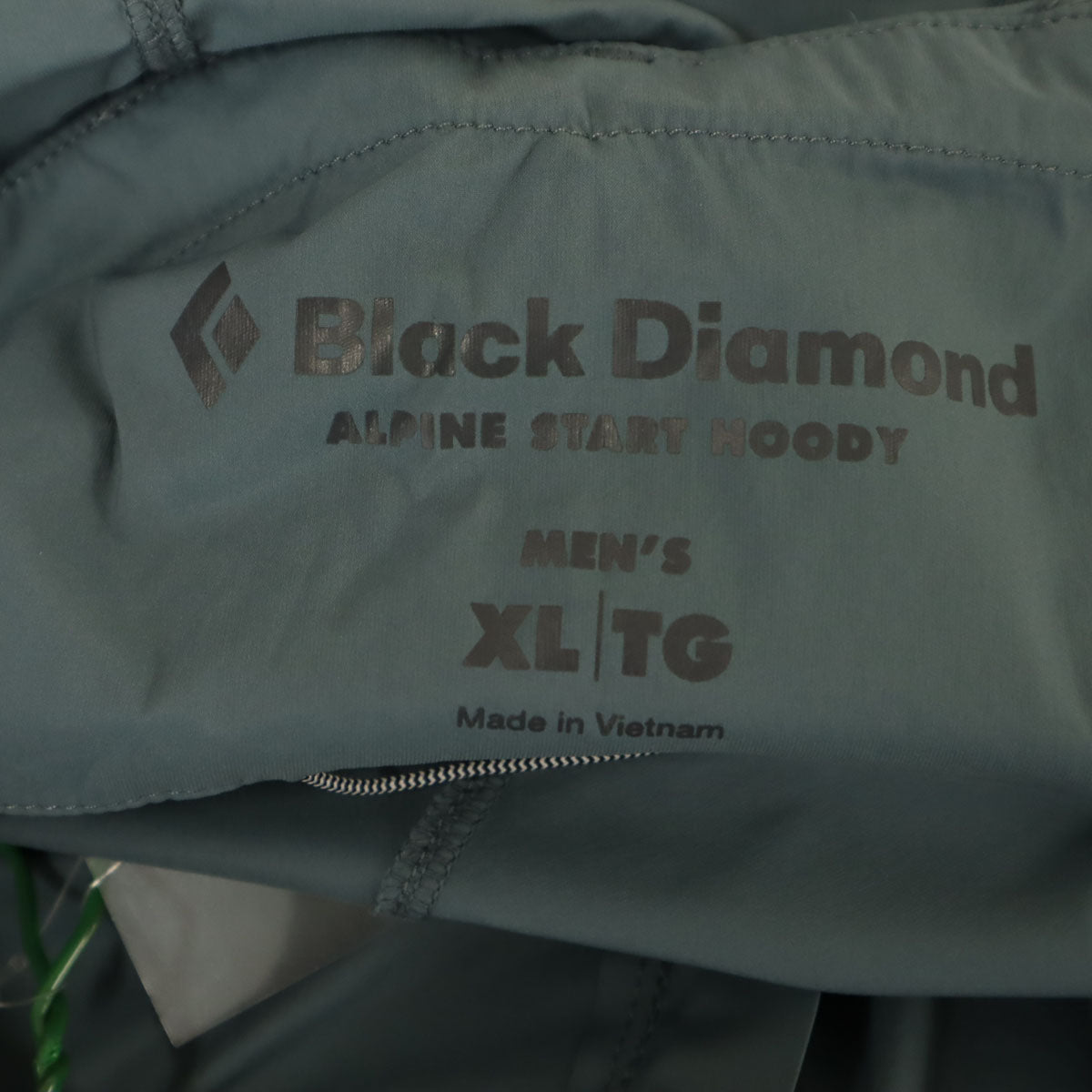 未使用 BlackDiamond ブラックダイヤモンド アルパインスタートフーディー ジャケット XL グレー系 メンズ