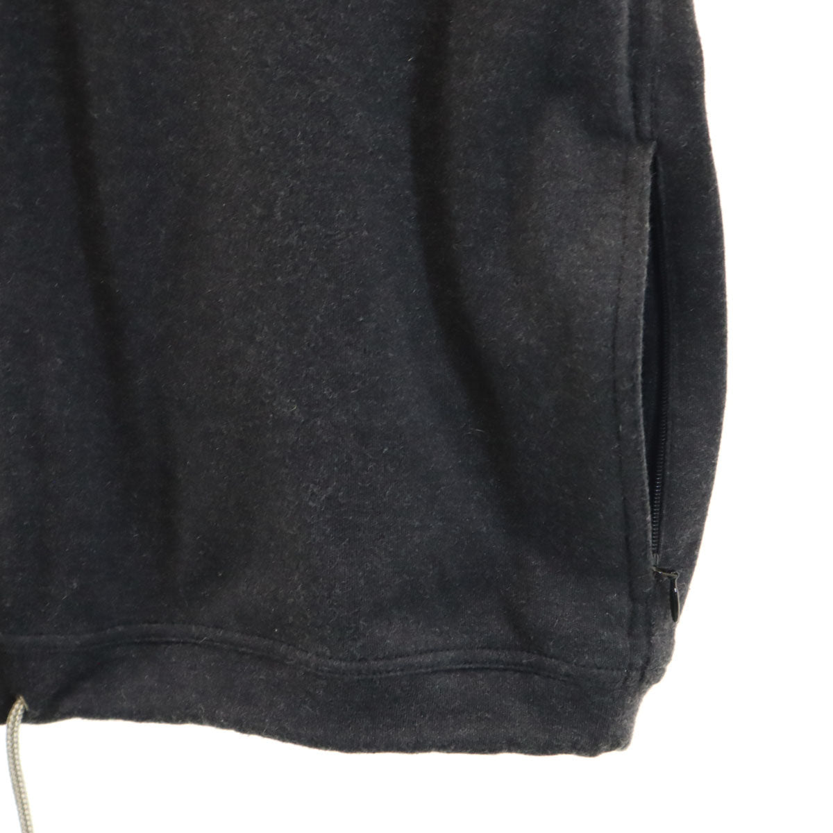 CHANEL シャネル フランス製 カシミヤブレンド 長袖 ジップパーカー 44 チャコールグレー P19776 レディース