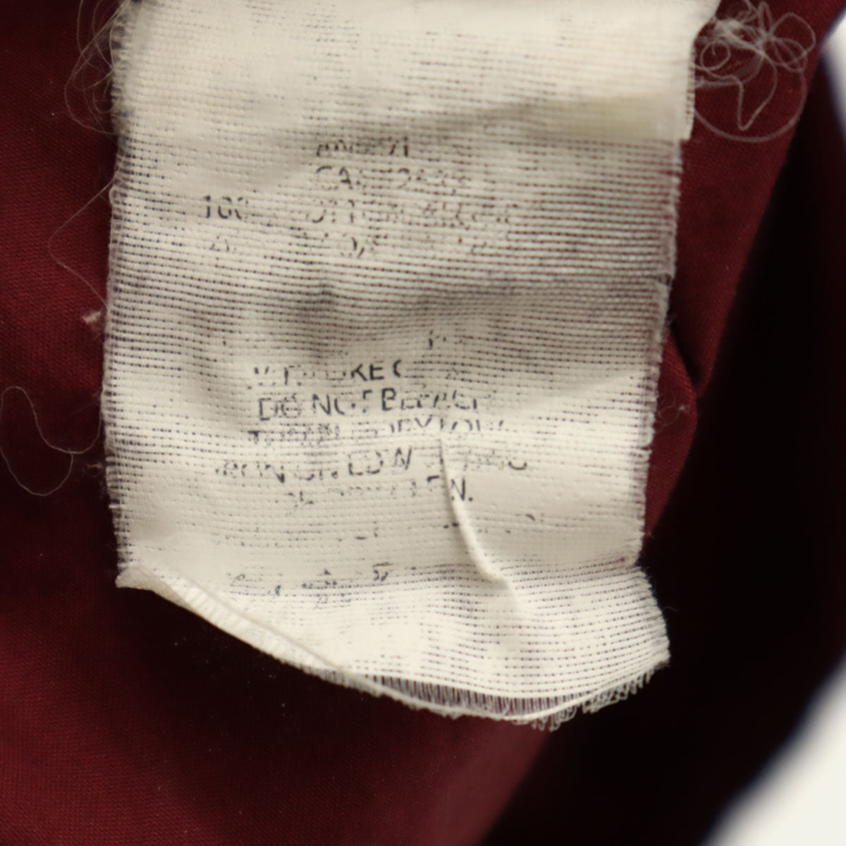 ARMANI EXCHANGE アルマーニエクスチェンジ 長袖 シャツ S ボルドー系 メンズ