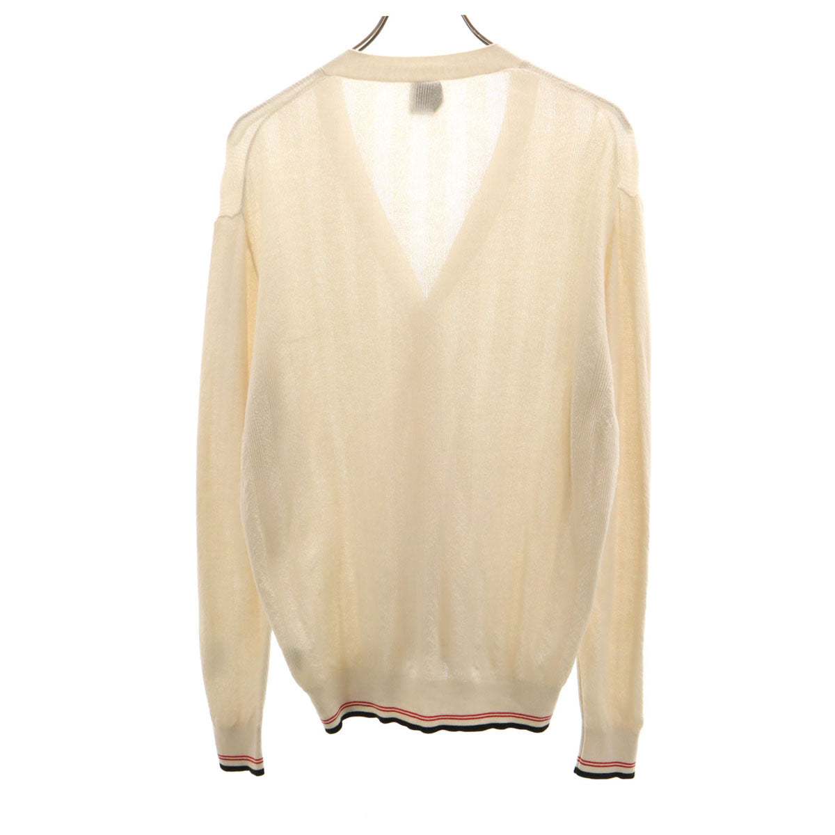 Paul Smith ポールスミス 長袖 Vネック カーディガン M ベージュ系 メンズ