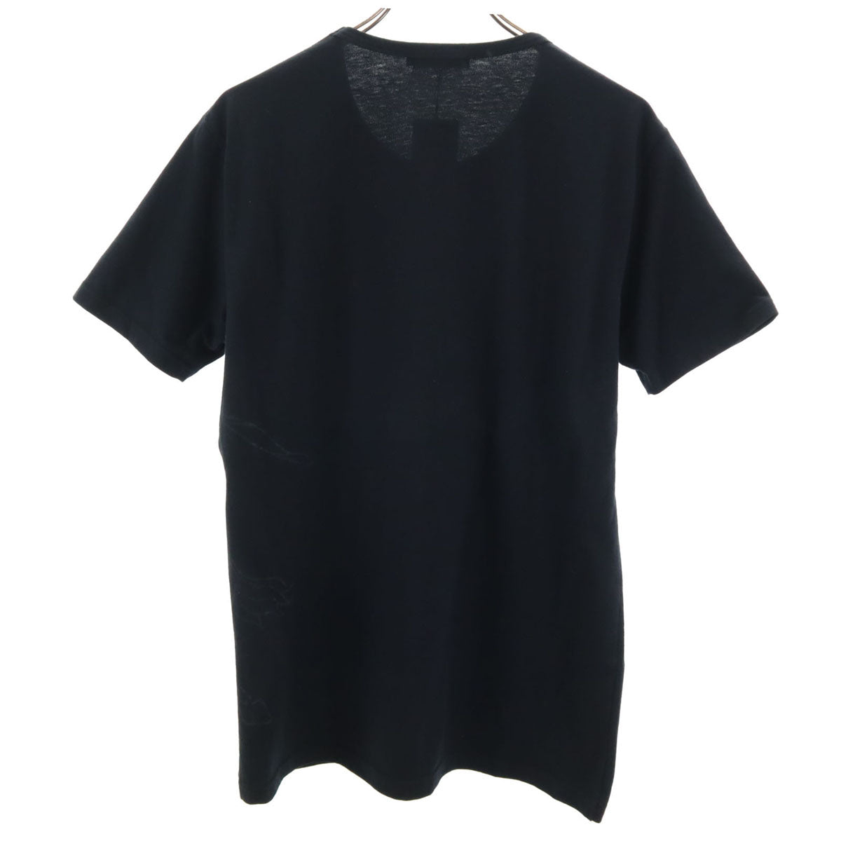 未使用 BURBERRY BLACK LABEL バーバリーブラックレーベル 日本製 半袖 Tシャツ 3 ブラック 三陽商会 メンズ