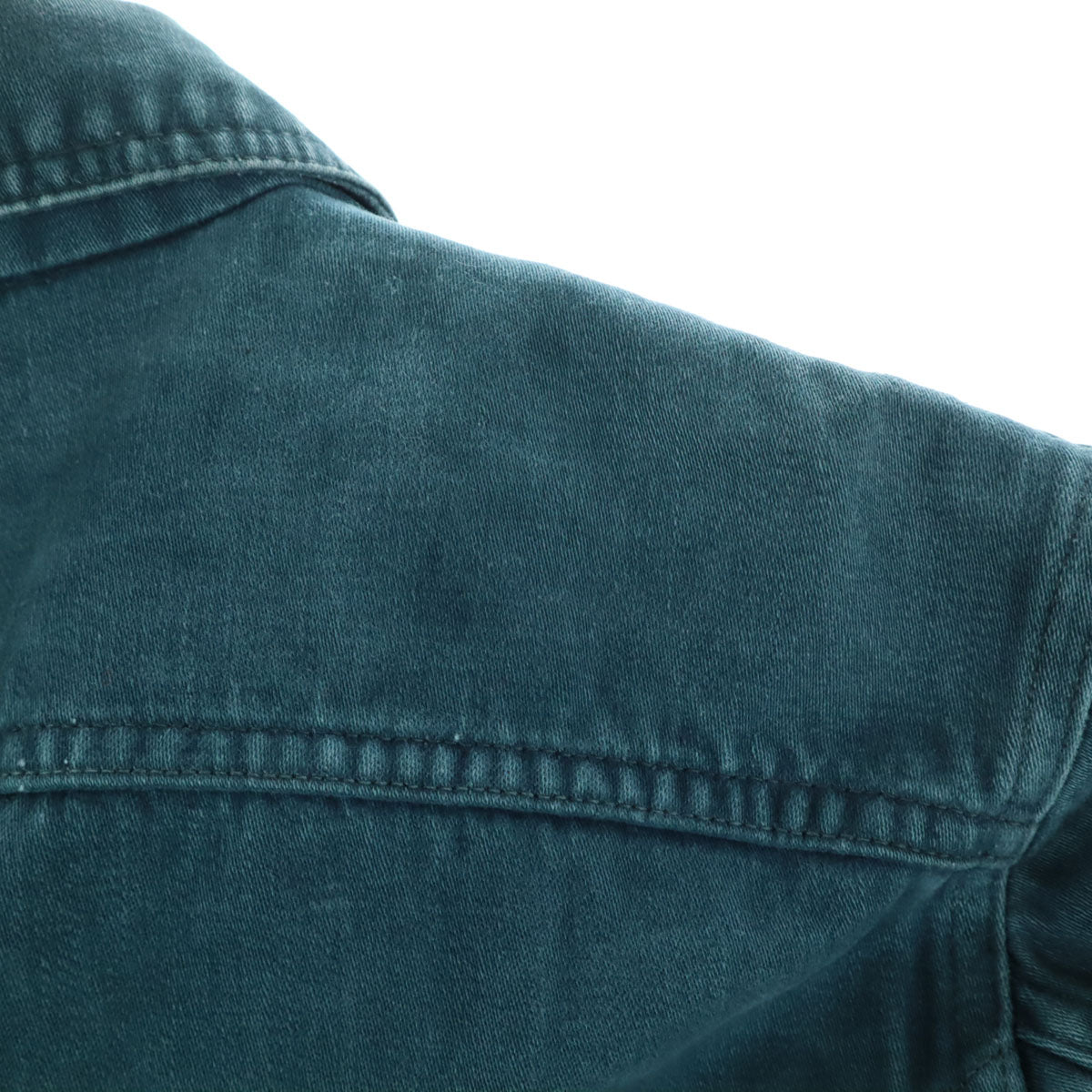 Lee リー 70s USA製 ヴィンテージ 長袖 トラッカー ジャケット 深緑系 メンズ