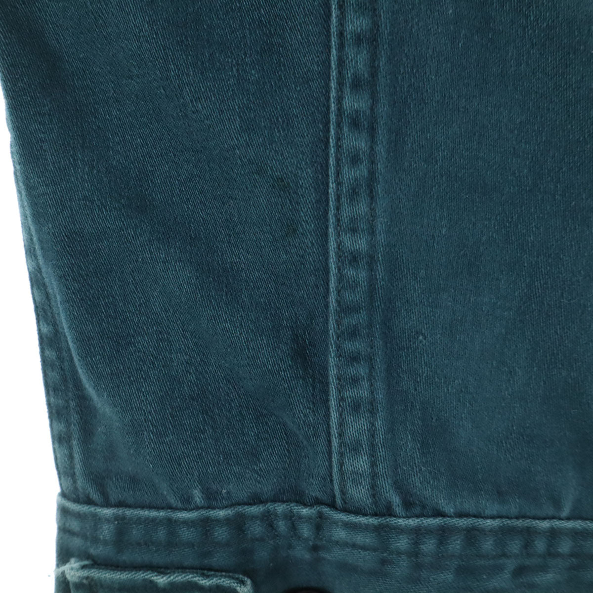 Lee リー 70s USA製 ヴィンテージ 長袖 トラッカー ジャケット 深緑系 メンズ