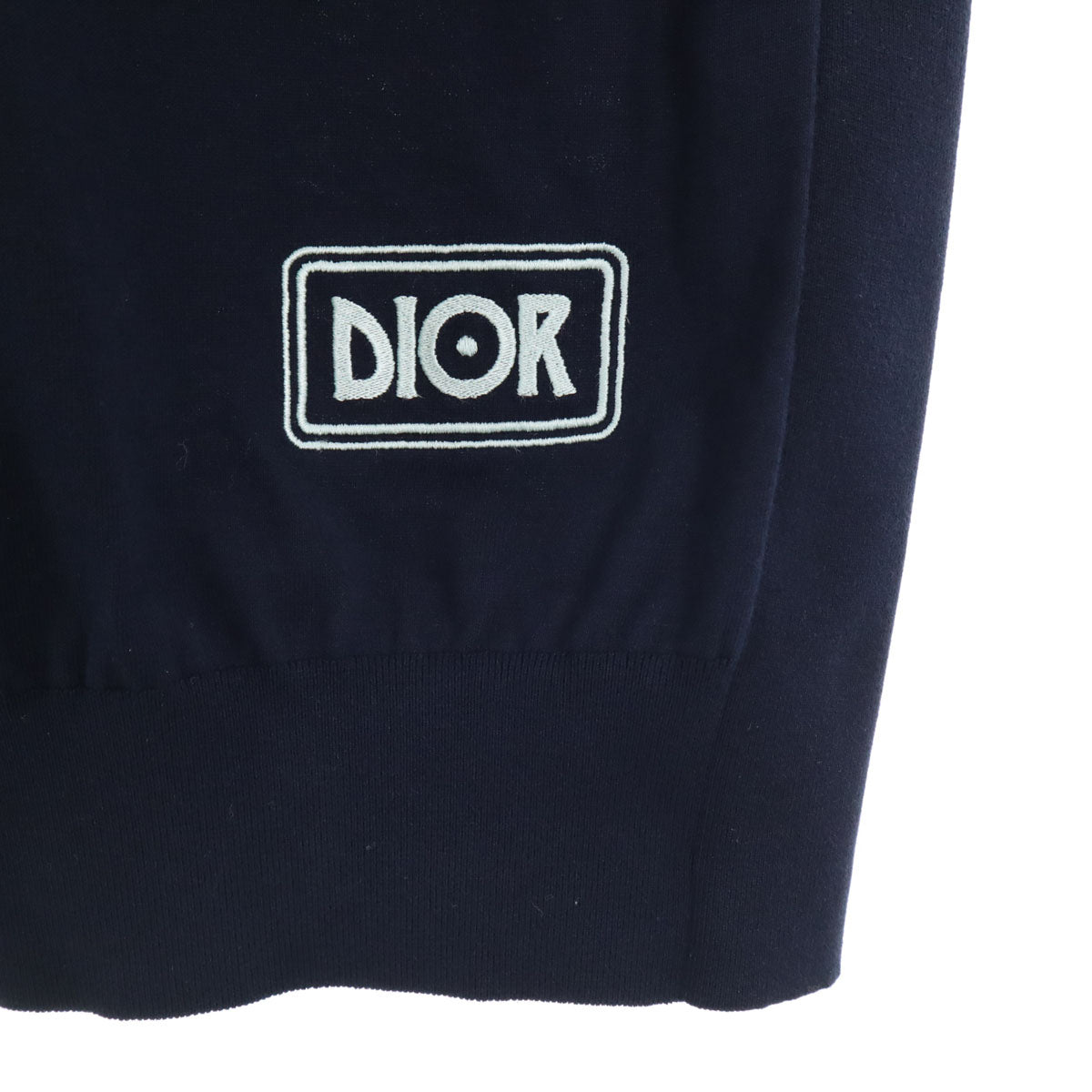 Dior ディオール ジャック・ケルアック コラボ イタリア製 バックプリント Visions of Cody 長袖 Tシャツ S ネイビー ロンT 293M651AT442 メンズ