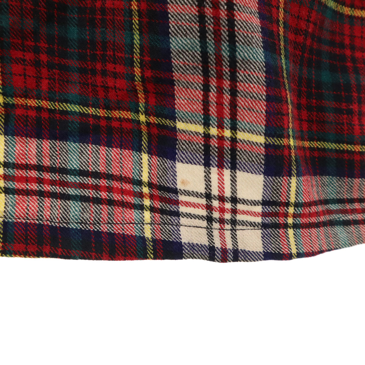 Hathaway ハサウェイ 60s ヴィンテージ 開襟 チェック柄 長袖 オープンカラーシャツ M レッド メンズ Hathaway ハサウェイ 60s ヴィンテージ 開襟 チェック柄 長袖 オープン