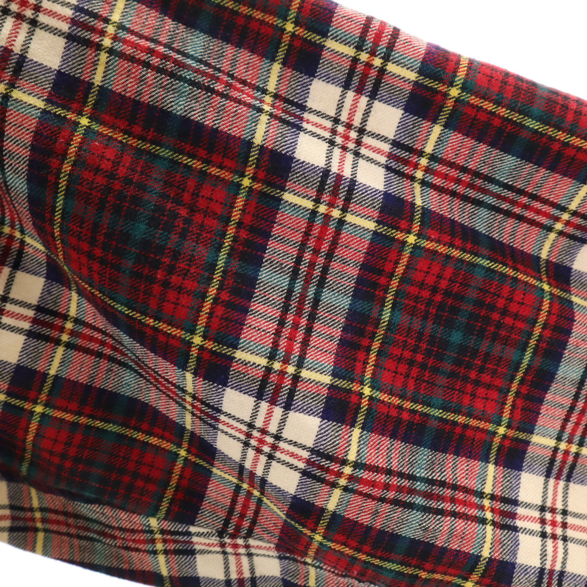 Hathaway ハサウェイ 60s ヴィンテージ 開襟 チェック柄 長袖 オープンカラーシャツ M レッド メンズ