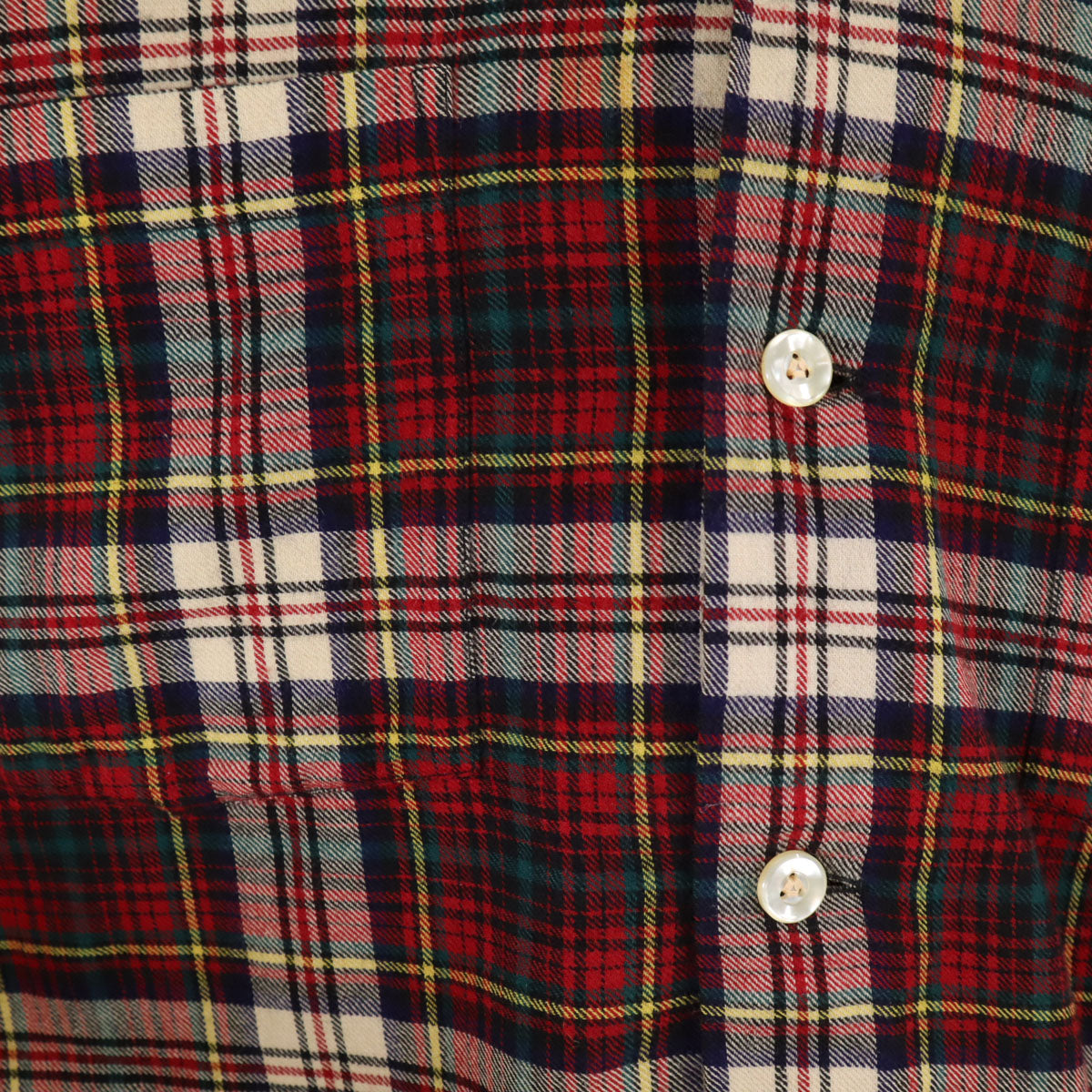 Hathaway ハサウェイ 60s ヴィンテージ 開襟 チェック柄 長袖 オープン