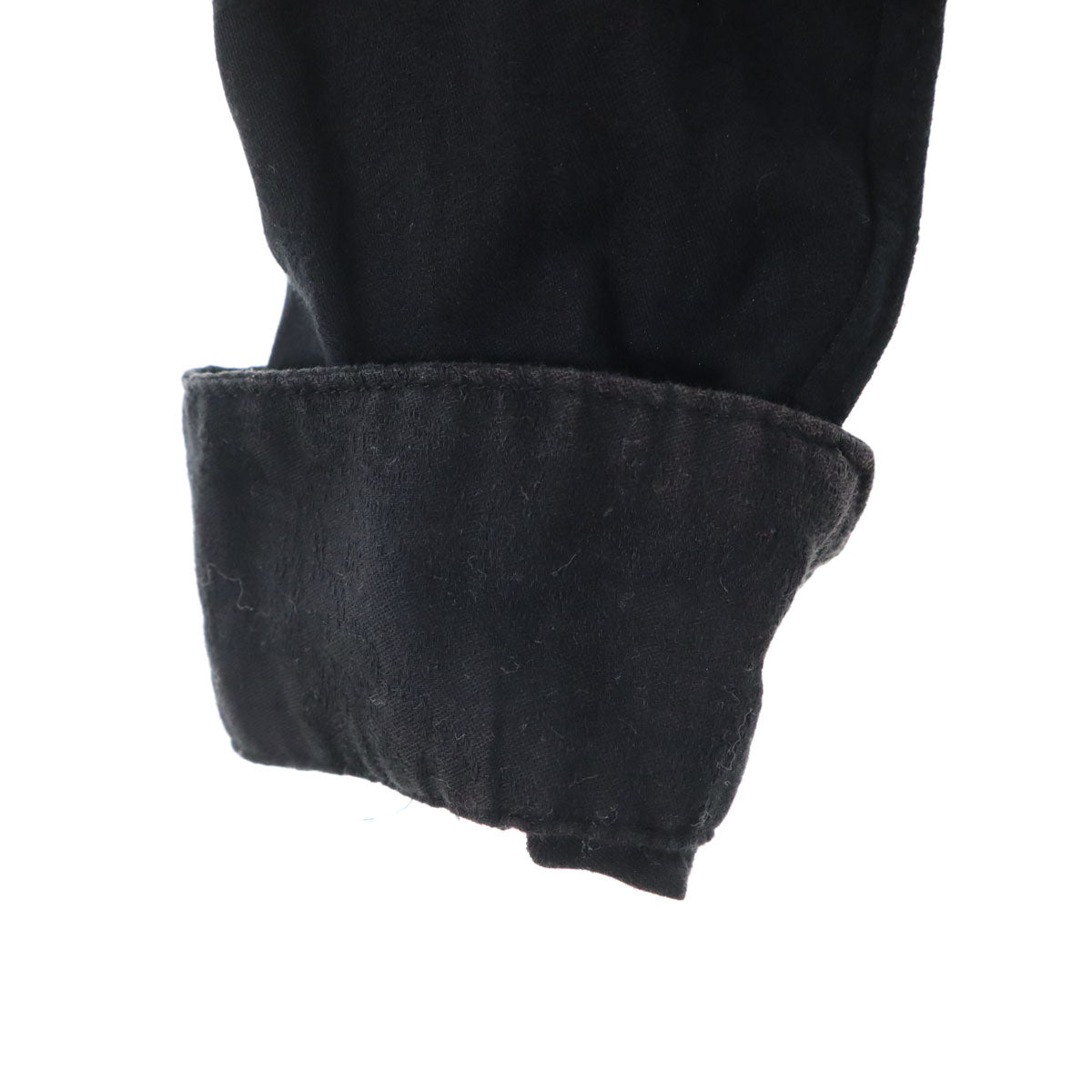 RUDE GALLERY ルードギャラリー 日本製 ペイズリー柄 長袖 ノーカラー ロングシャツ 3 黒 メンズ