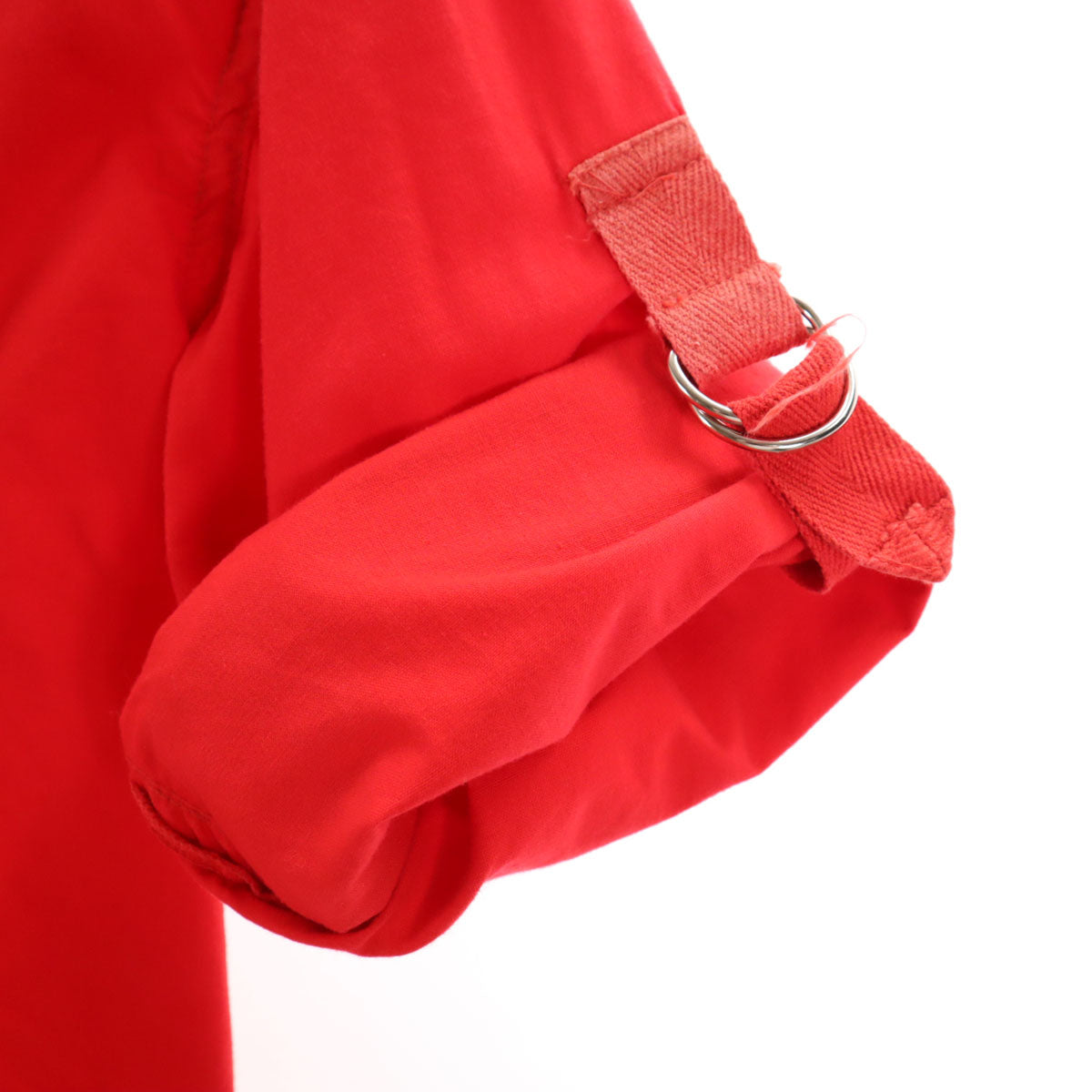 Wrangler ラングラー 90s オールド 長袖 パーカー 9 赤 Gals プルオーバー ロールアップ レディース