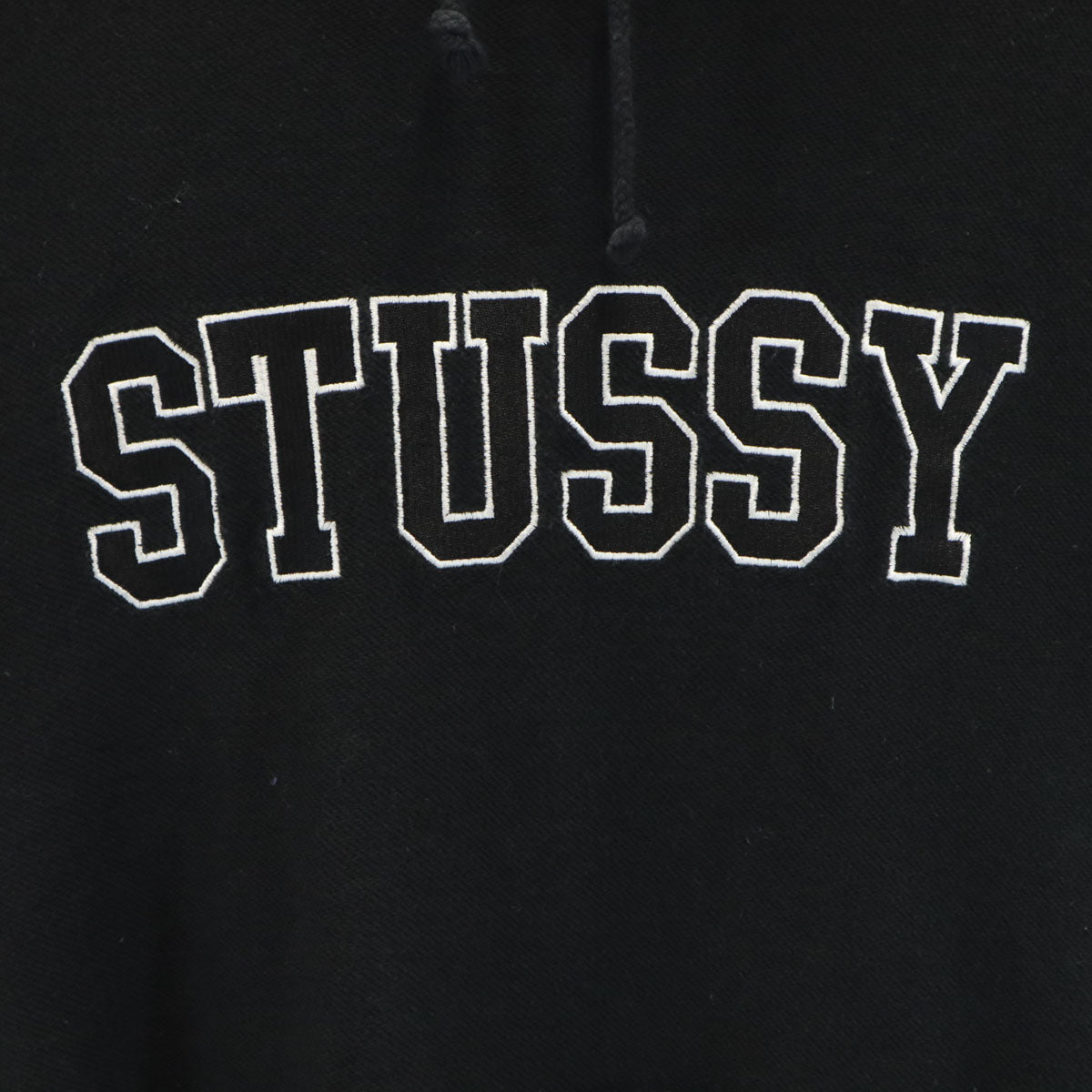 STUSSY ステューシー 長袖 スウェットパーカー M ブラック メンズ