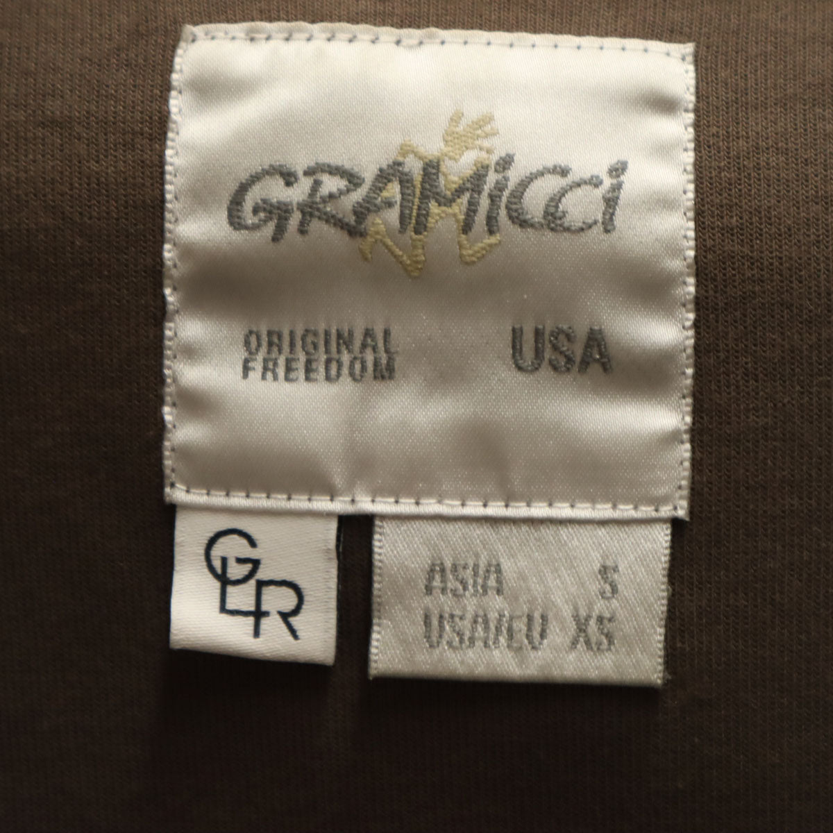 Gramicci グラミチ 長袖 ジップパーカー S ブラウン メンズ