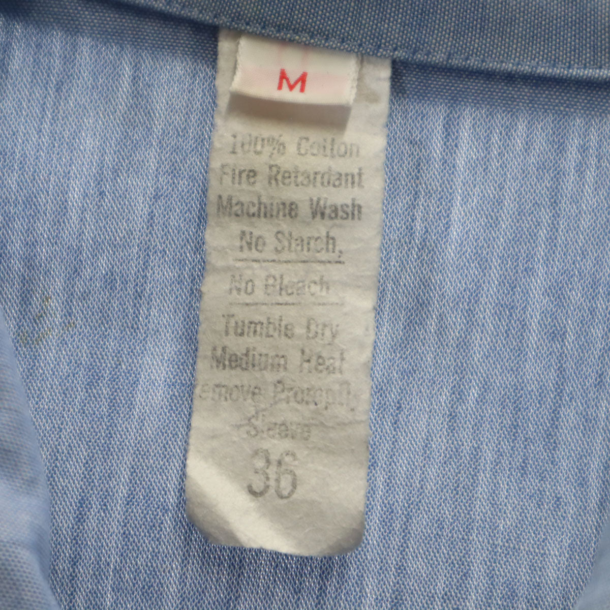 SEAFARER シーファー USA製 長袖 シャツ M 水色系 メンズ