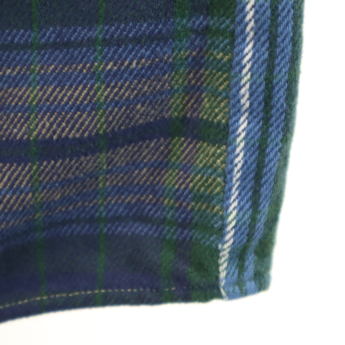 OSHKOSH オシュコシュ チェック柄 長袖 ネルシャツ ネイビー系 メンズ