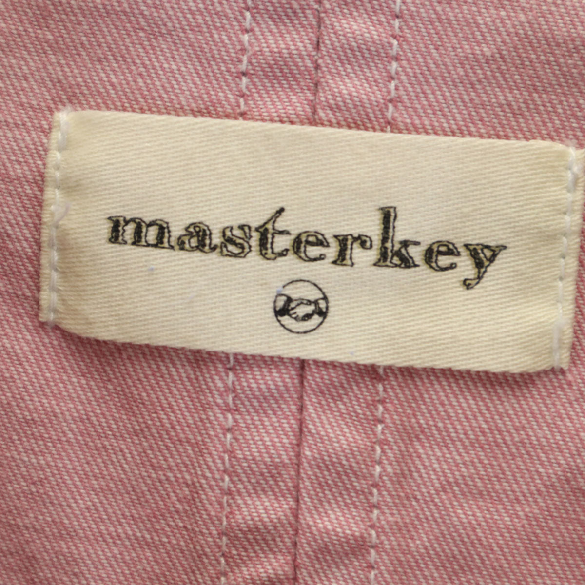 masterkey マスターキー 日本製 長袖 ウエスタンシャツ 2 ピンク系 メンズ