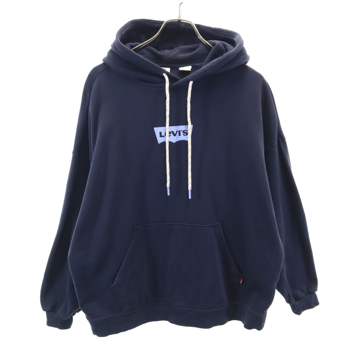 Levi's リーバイス 長袖 スウェットパーカー XS ネイビー メンズ