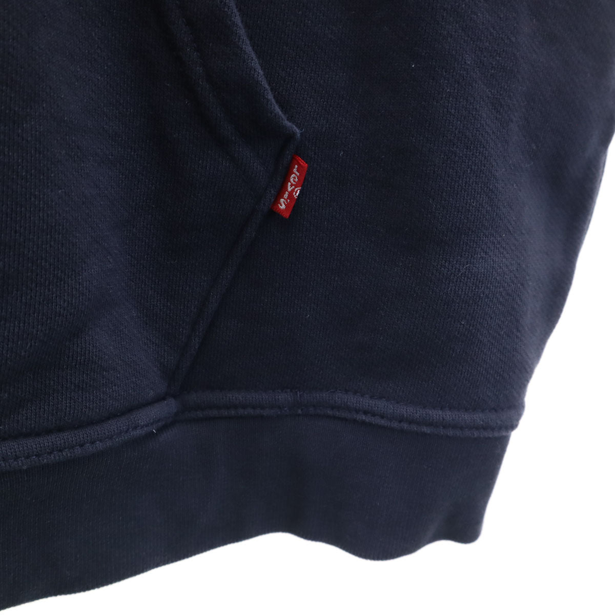 Levi's リーバイス 長袖 スウェットパーカー XS ネイビー メンズ
