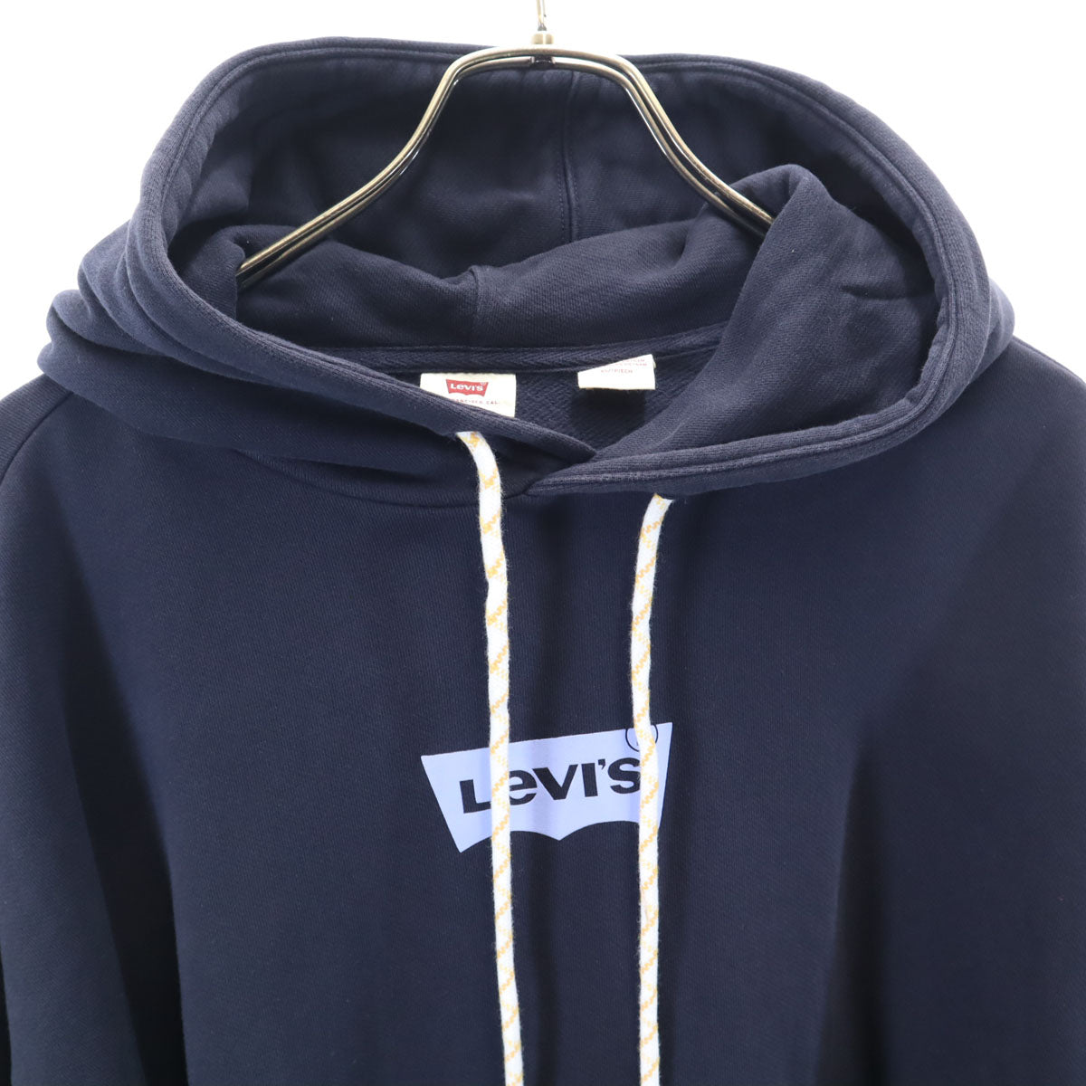 Levi's リーバイス 長袖 スウェットパーカー XS ネイビー メンズ