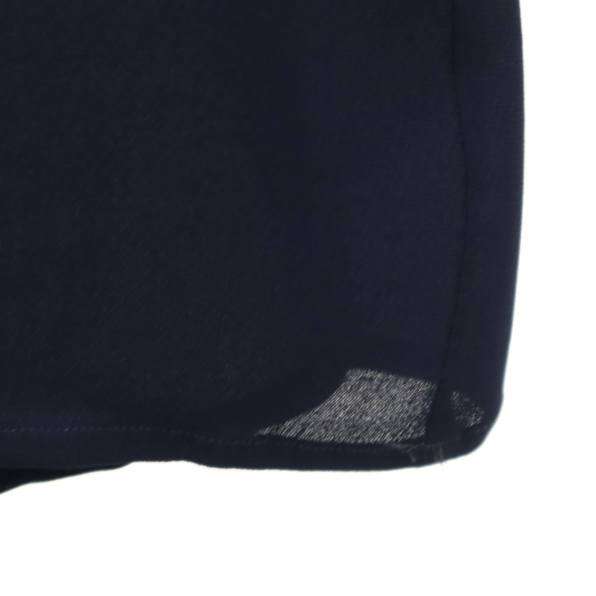 Christian Dior BOUTIQUE クリスチャンディオール ブティック フランス製 長袖 ボートネック プルオーバー ブラウス 38 ネイビー レディース