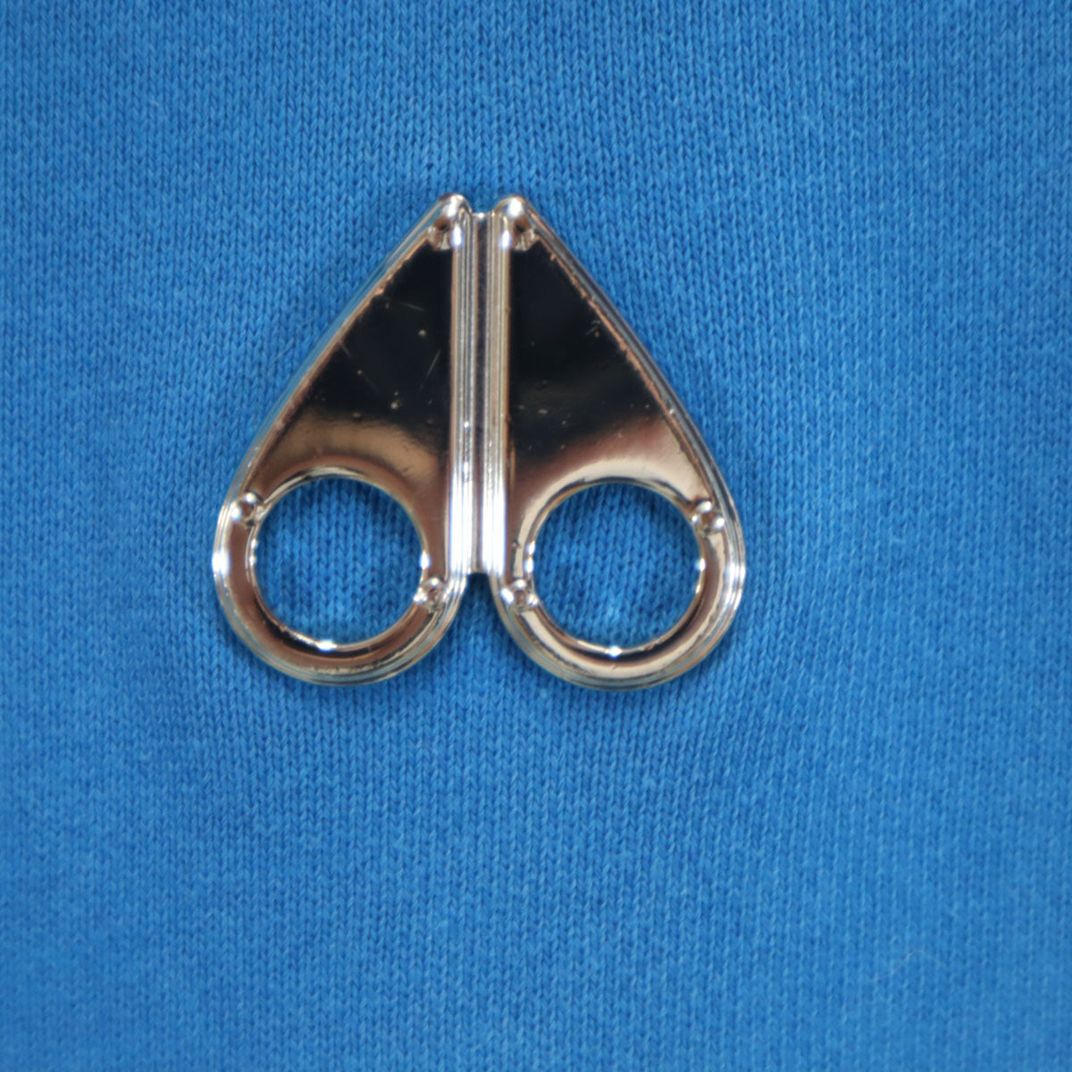 MOOSE KNUCKLES ムースナックルズ ポルトガル製 長袖 スウェット ジップパーカー M 水色 メンズ