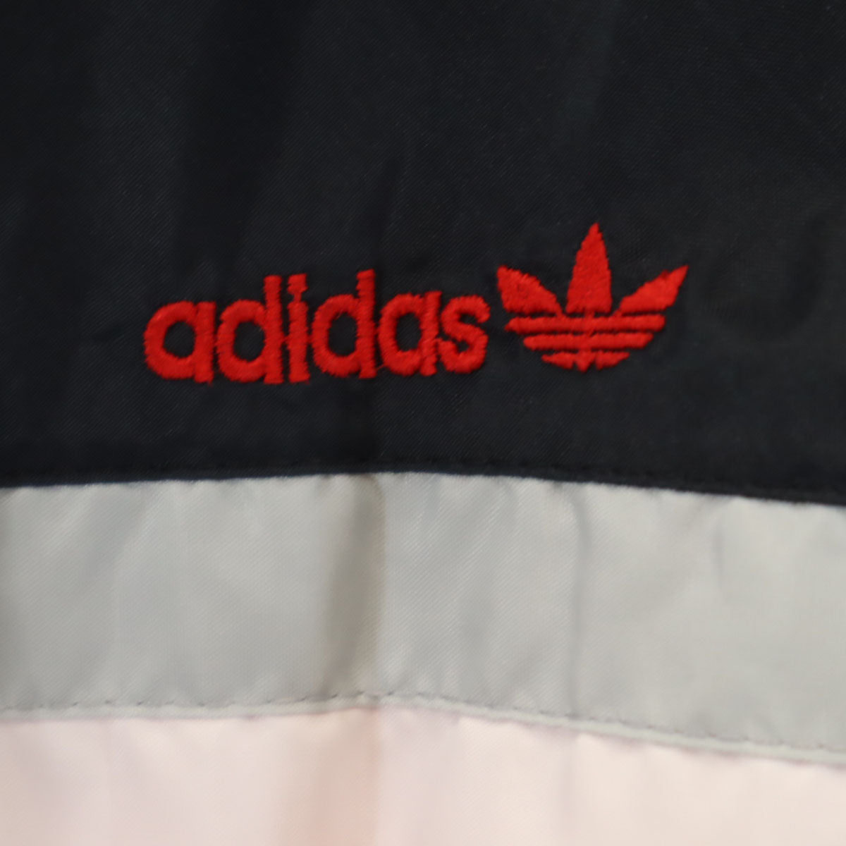 adidas アディダス 70s 80s ヴィンテージ ウインドブレーカー 94-5 レッド デサント ジャケット ポケッタブル メンズ