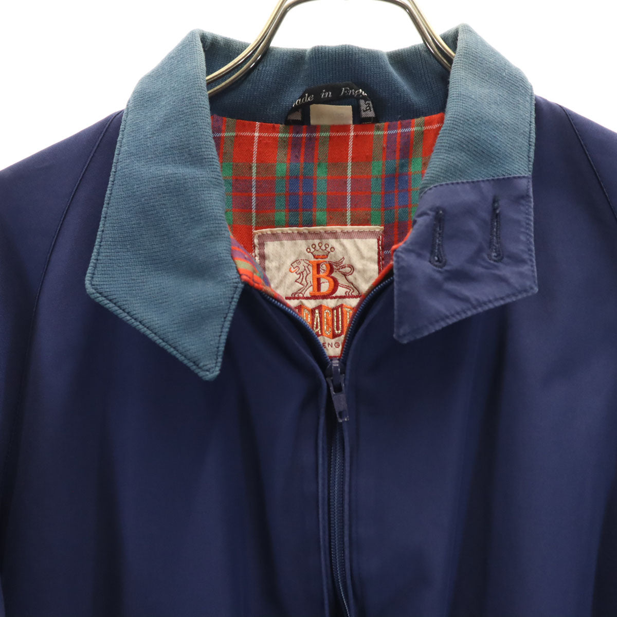 BARACUTA バラクータ 90s イングランド製 オールド G9 ハリントン ジャケット 36 ネイビー スイングトップ メンズ