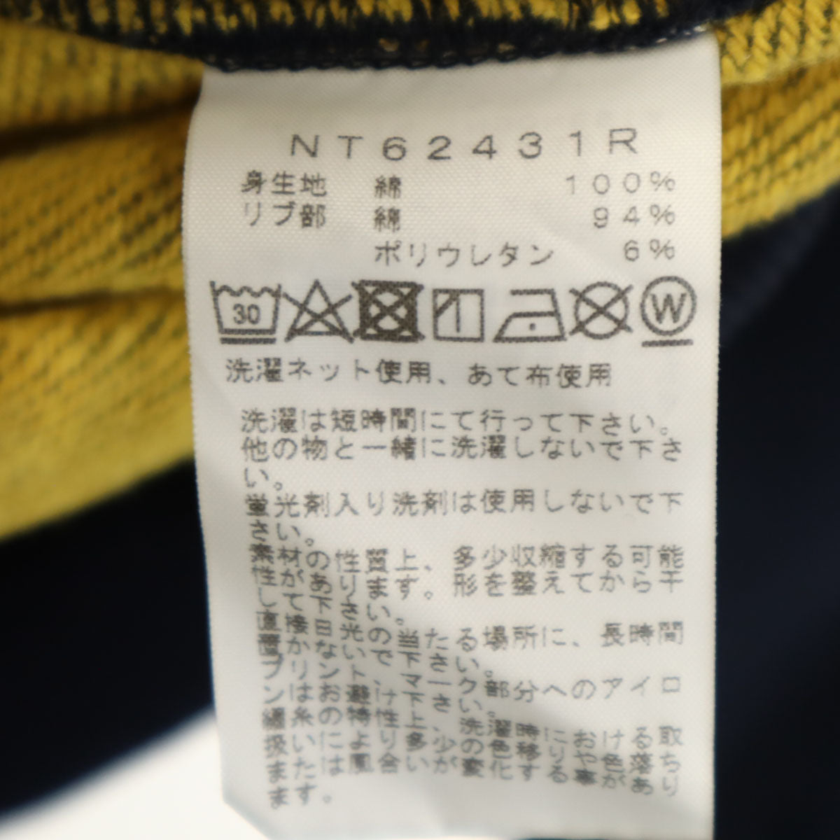 THE NORTH FACE ノースフェイス バックロゴ 長袖 スウェット V