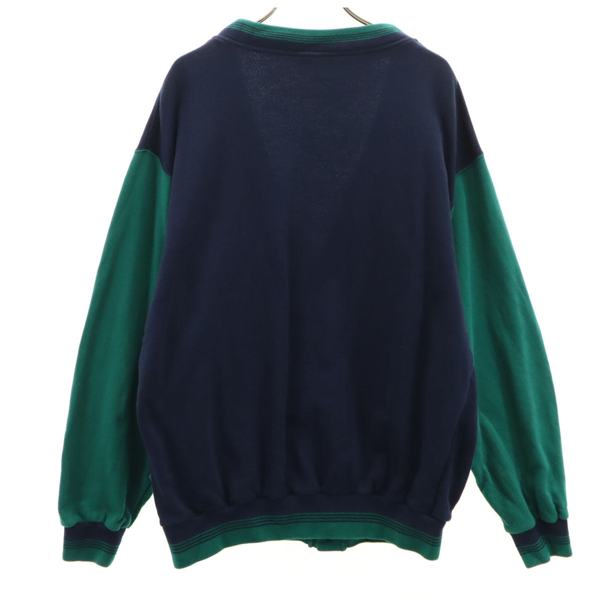 CHEMISE LACOSTE シュミーズラコステ 長袖 スウェット Vネック カーディガン 5 ネイビー メンズ