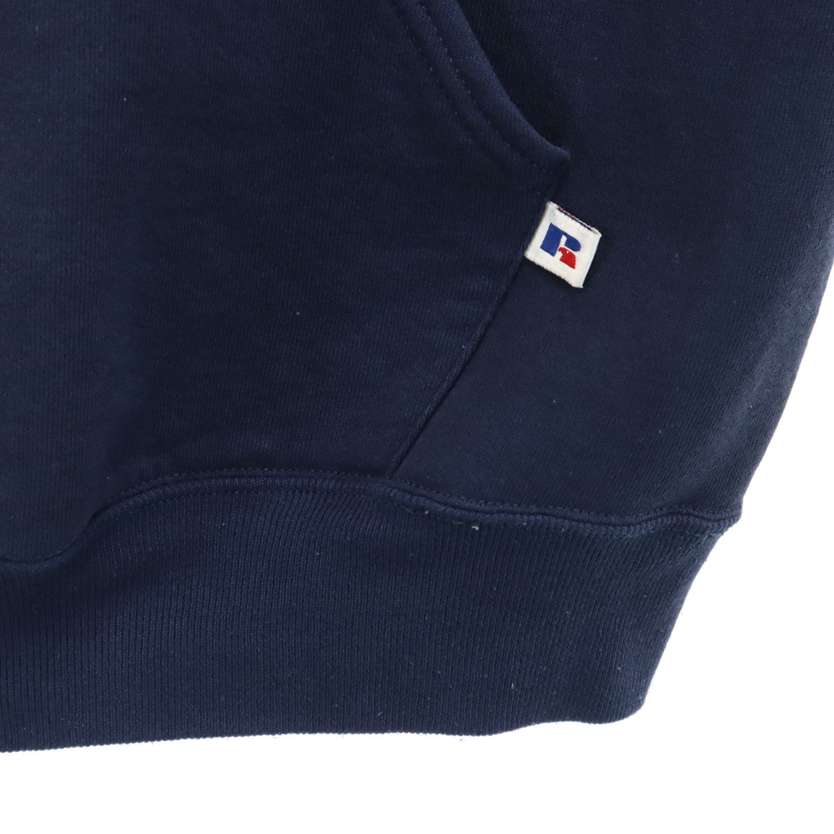 RUSSELL ATHLETIC ラッセルアスレチック 90s USA製 オールド コラボ エルエルビーン 長袖 スウェットパーカー M ネイビー L.L.BEAN メンズ