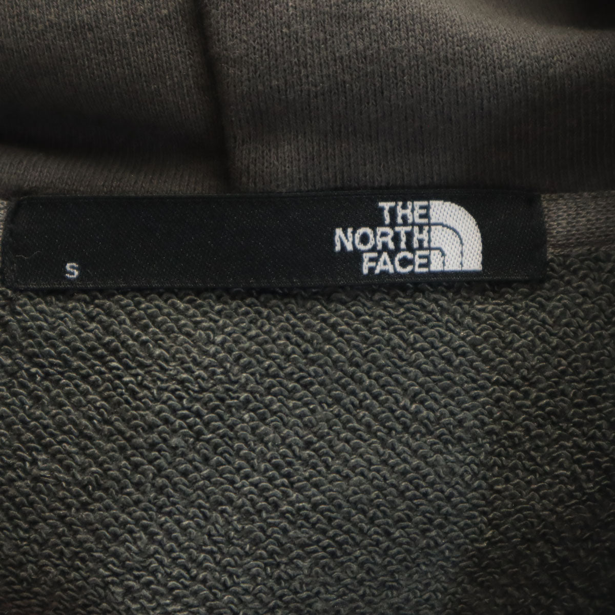 THE NORTH FACE ノースフェイス バックロゴ 長袖 レイジ スウェットパーカー S チャコールグレー アウトドア NT61965 メンズ