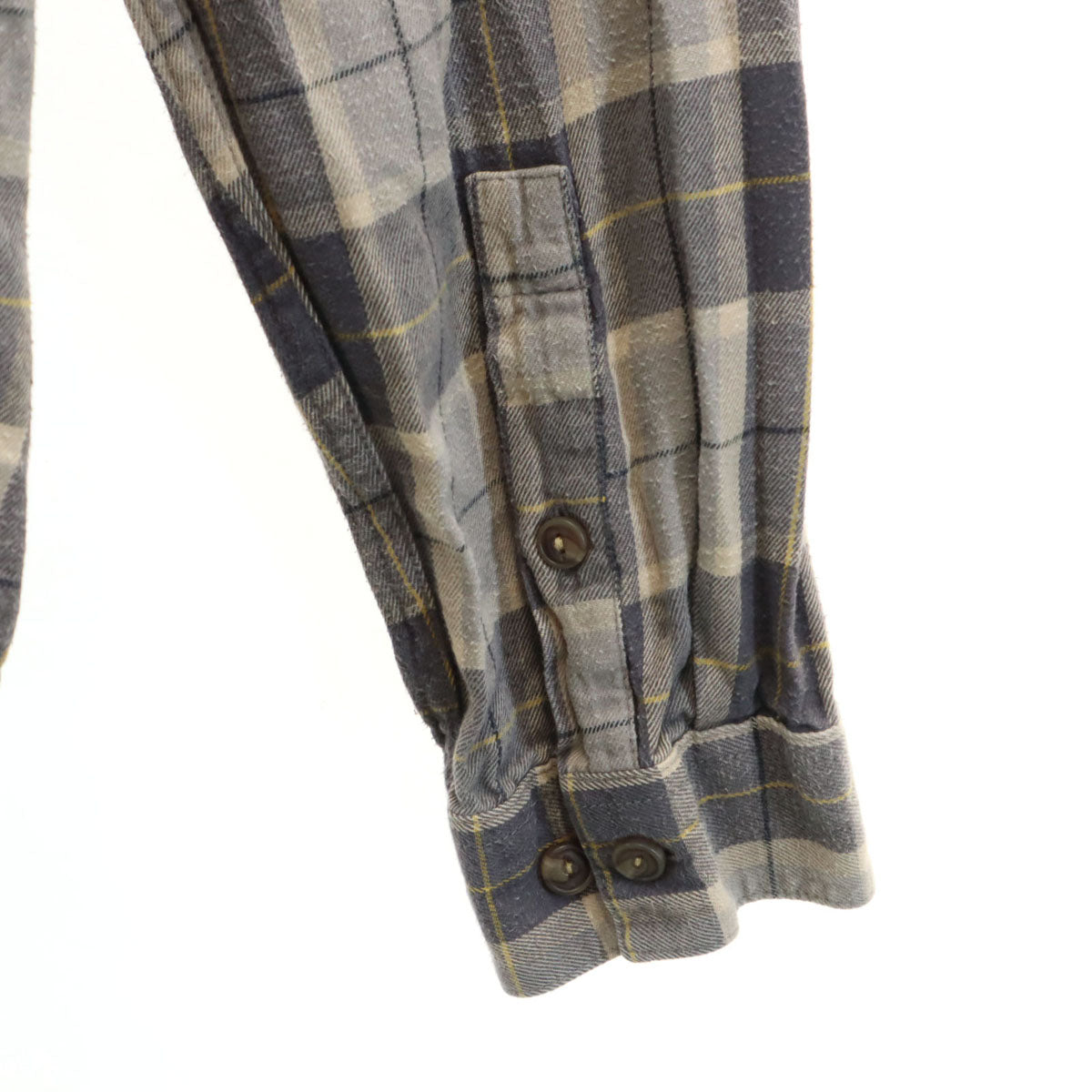 patagonia パタゴニア チェック柄 長袖 シャツ M グレー系 アウトドア メンズ